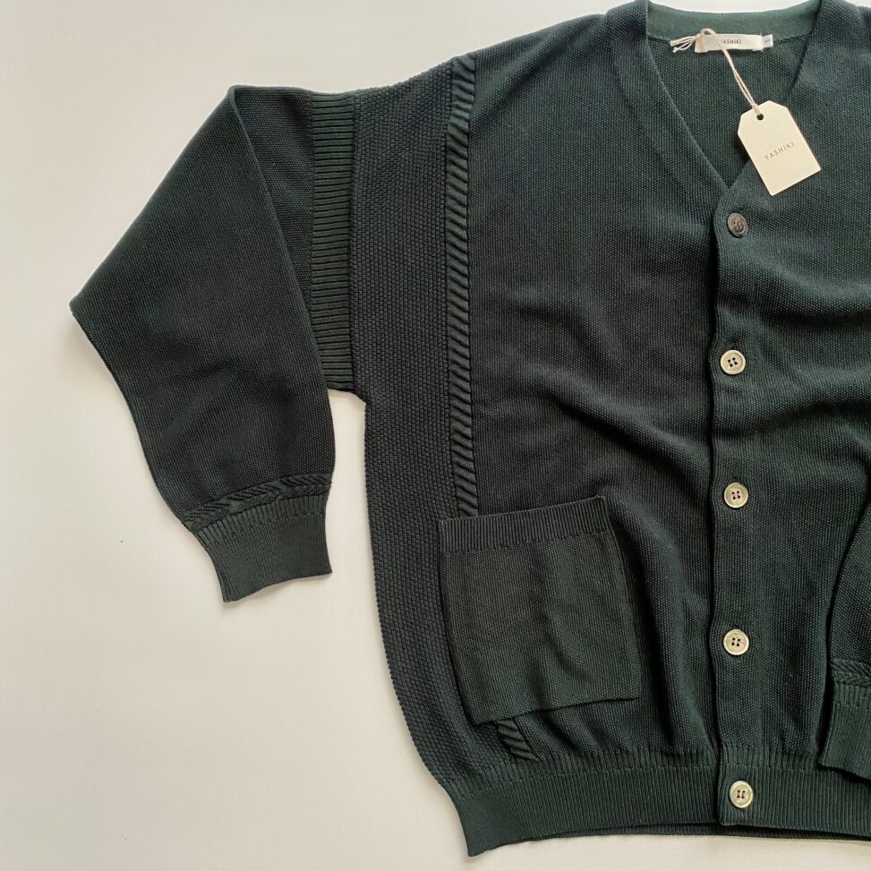 COTTON100%本日まで！！YASHIKI “Soyokaze Cardigan” 21ss